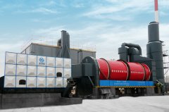 Secret of hot air in three return sludge drying machine