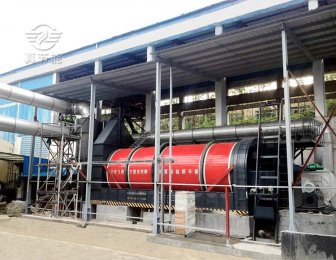  Sewage treatment plant with sludge drying equipment has better sludge treatment effect