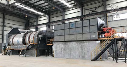 Notes on installation of three return drying equipment for pulp and sludge